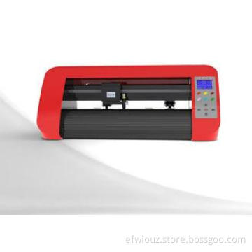 Red 12 Inch Optical Sensor Vinyl Cutter Plotter , Mini Cut